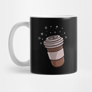 coffee cup with sparkling stars Mug